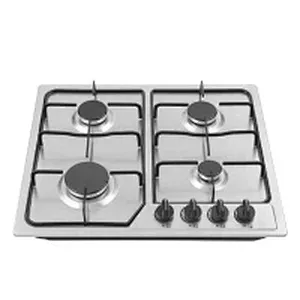 4 Burner Stainless Steel Gas Hob|MGBS-604C|590mm