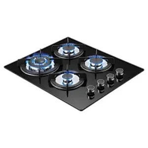4 Burner Glass Gas Hob MGBG-604C3|600mm