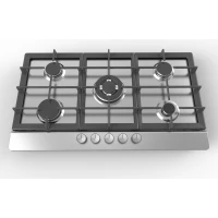 5 Burner Stainless Steel Gas Hob|MGBS-765B6|30 inch