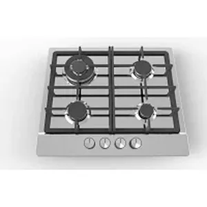 4 Burner Stainless Steel Gas Hob|MGBS-604B4|590mm