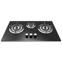 3 Burner Glass Gas Hob HBG-733G1|730mm