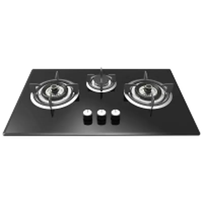 3 Burner Glass Gas Hob HBG-733G1|730mm