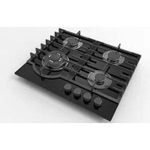 4 Burner Glass Gas Hob MGBG-604M3|24 Inch