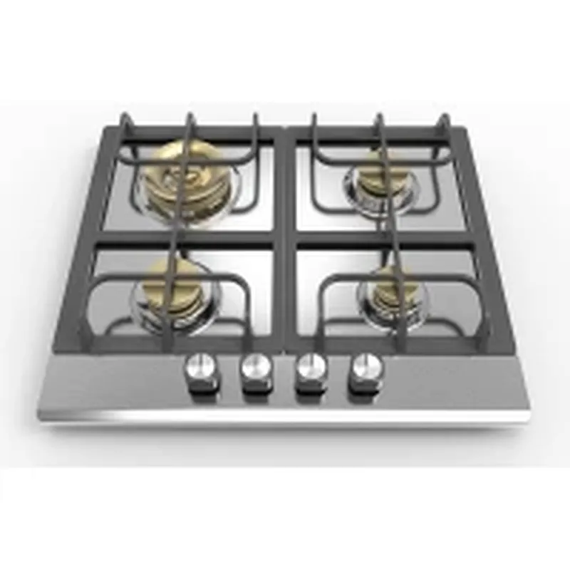 4 Burner Stainless Steel Gas Hob|MGBS-604R3|24 inch