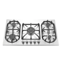 5 Burner Stainless Steel Gas Hob|MGBS-875I(S)|36 Inch