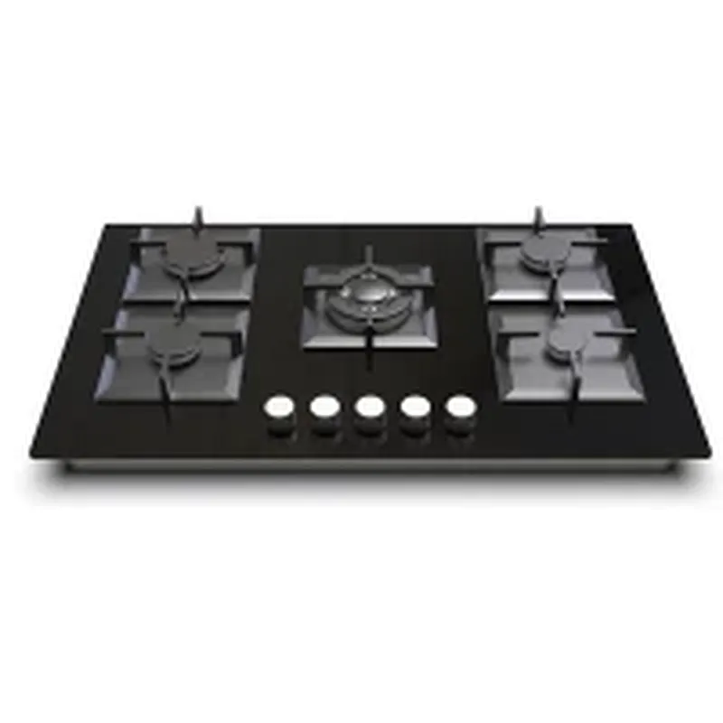 5 Burner Glass Gas Hob MGBG-875S2|870mm