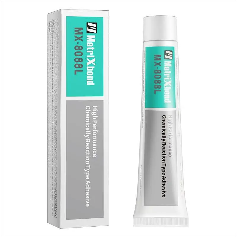 MX-8088L Low Viscosity Electronic Elastomeric Adhesive.
