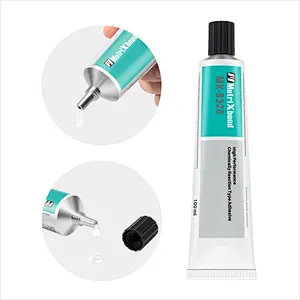 MX-8326 Industrial Plastic Adhesive for Bonding Leather materials.