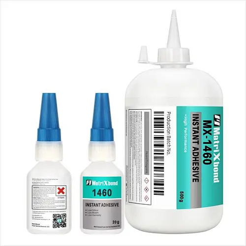 MX-1460 Instant Adhesive, Cyanoacrylate Adhesive.