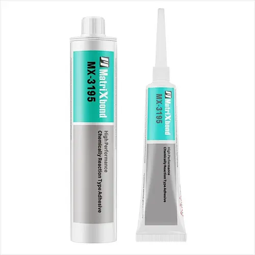 MX-3195 Clear RTV Silicone Rubber Adhesive, non-solvents，self-leveling and non-corrosive.