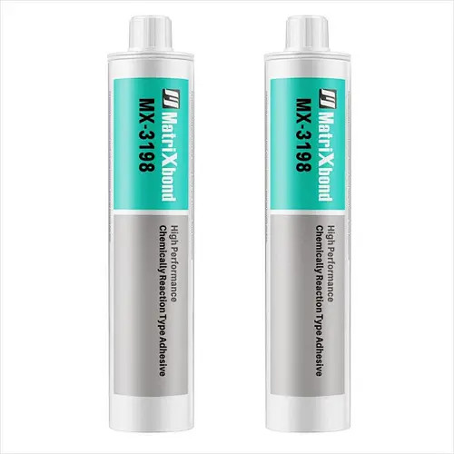 MX-3198 CIPG Applications Silicone Rubber Adhesive. Used for the sealing of complex-shaped frames.