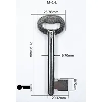zinc alloy keys