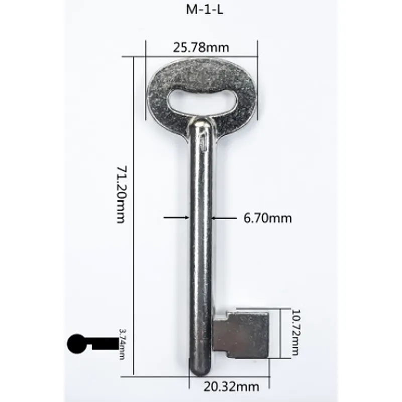 zinc alloy keys