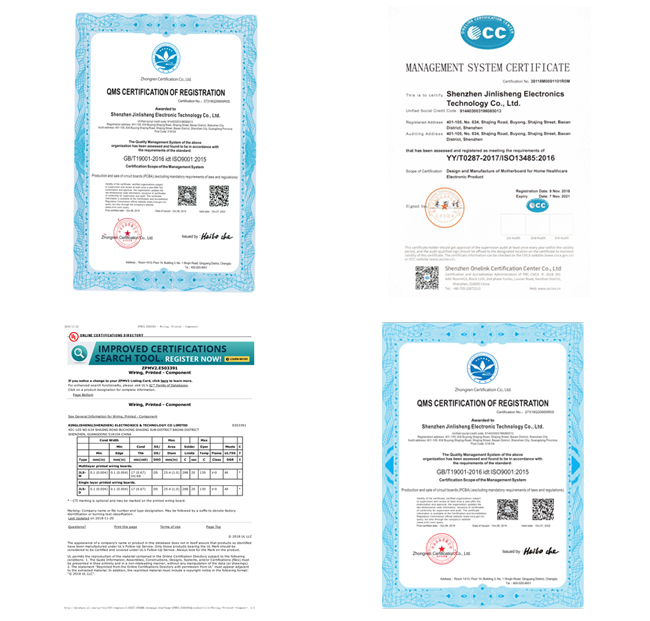 Certification
