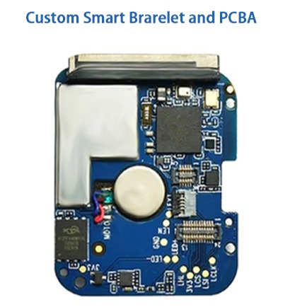 Compact Smart Health Bracelet PCB | BLE-Enabled IoT Wearable Circuit Design & Antenna Optimization