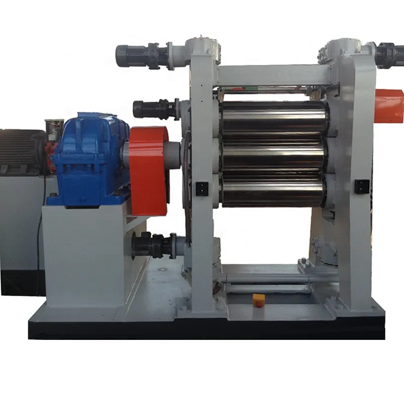 Hot Selling! Wax Fabric Calender Machine Customizable 3-roll Rubber Calender Machine with CE ISO New Price
