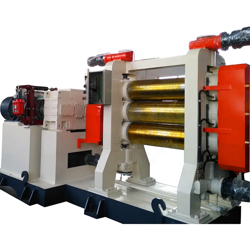 Hot Selling! Wax Fabric Calender Machine Customizable 3-roll Rubber Calender Machine with CE ISO New Price