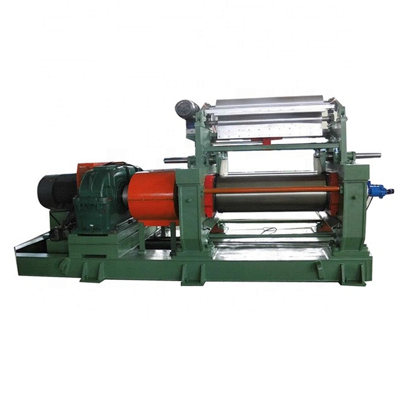 XK-450 RUBBER MIXING MILL WITH STOCK BLENDER