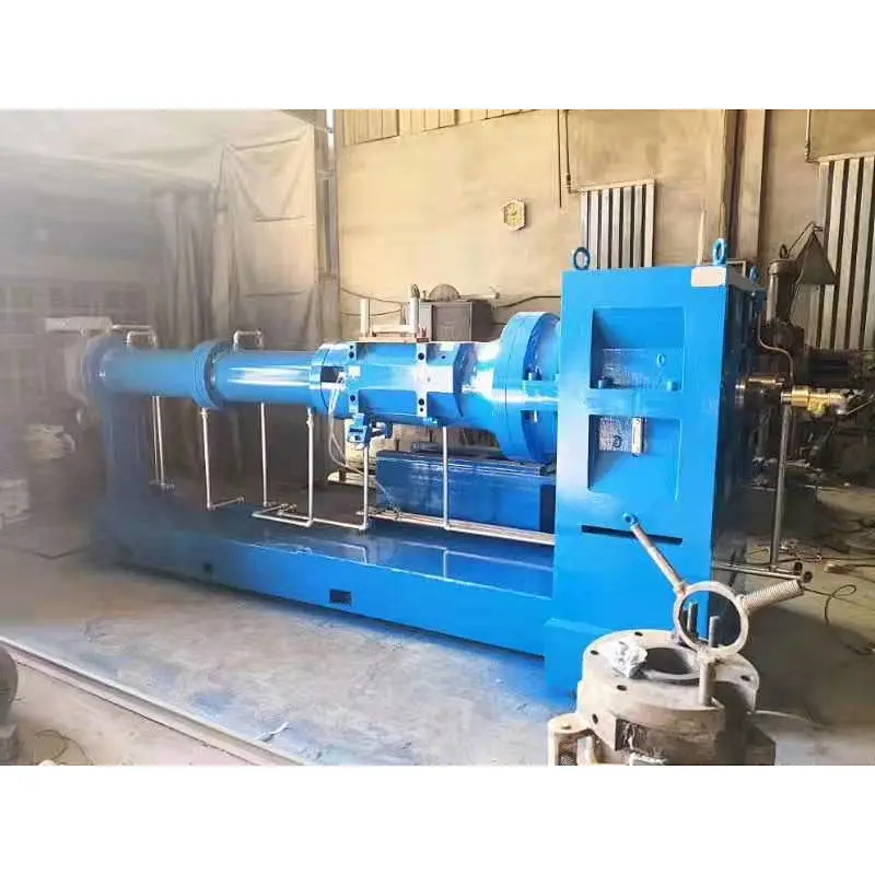 hydraulic hose crimping machine cable extruder universal ram screw type pet sheet pipe nozzle rubber extruder with CE ISO9001