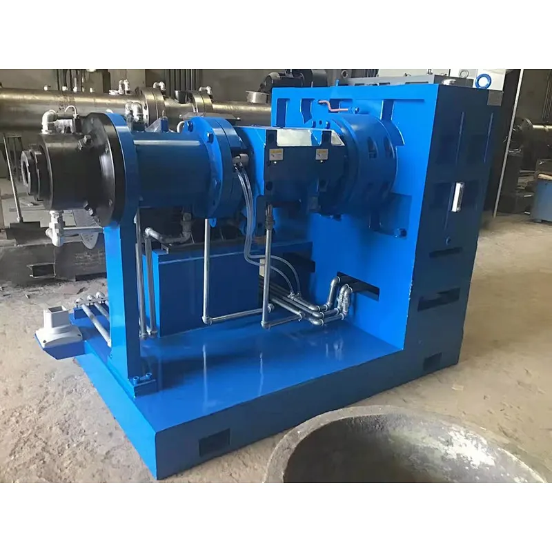 hydraulic hose crimping machine cable extruder universal ram screw type pet sheet pipe nozzle rubber extruder with CE ISO9001