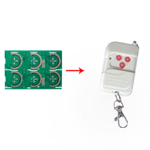CEM-1 Electric Door Remote Control Carbon oil PCB circuit Board