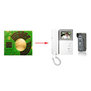 Doorbell Keyboard Carbon Oil PCB