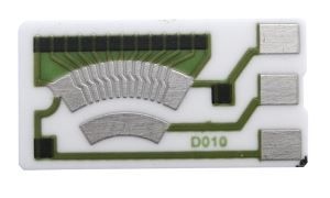Alumina Substrates Silver Paste Oscilloscope Pottery Printed Circuit Board