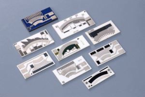 AI2O3 Silver Thread Television Ceramic Substrates PCB Board