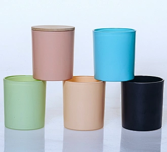cylinder glass candle holder