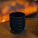 High Quality Modern Style Empty Luxury Black Glass Candle Jar