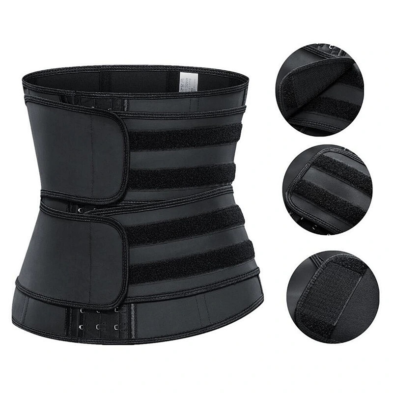 new double belt latex garment postpartum waist sealing exercise of ...