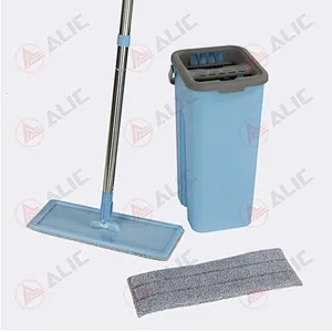 Flat Mop with Bucket