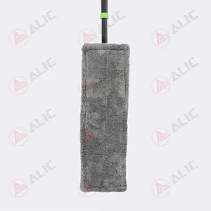 Coral Fleece Extendable Flat Mop