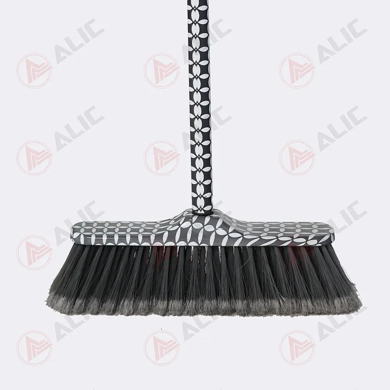 Check Pattern Water Transfer Broom