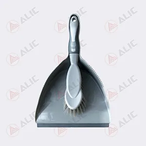 TPR Handle Brush and Dustpan Set