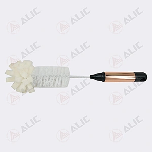 Cup Brush With Metallic Handle Supplier