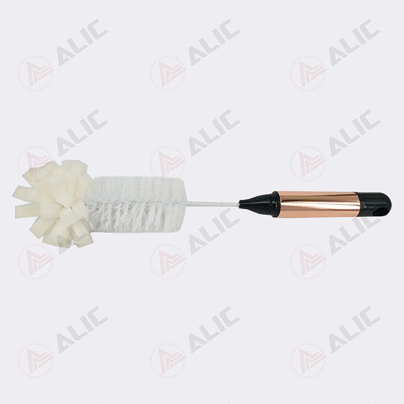 Cup Brush With Metallic Handle Supplier