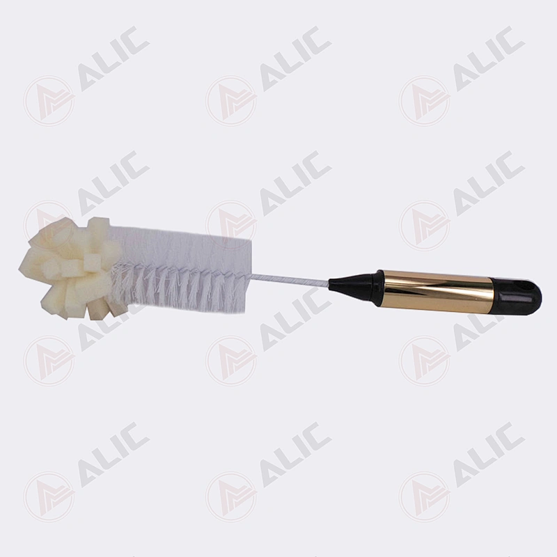 Cup Brush With Metallic Handle Supplier