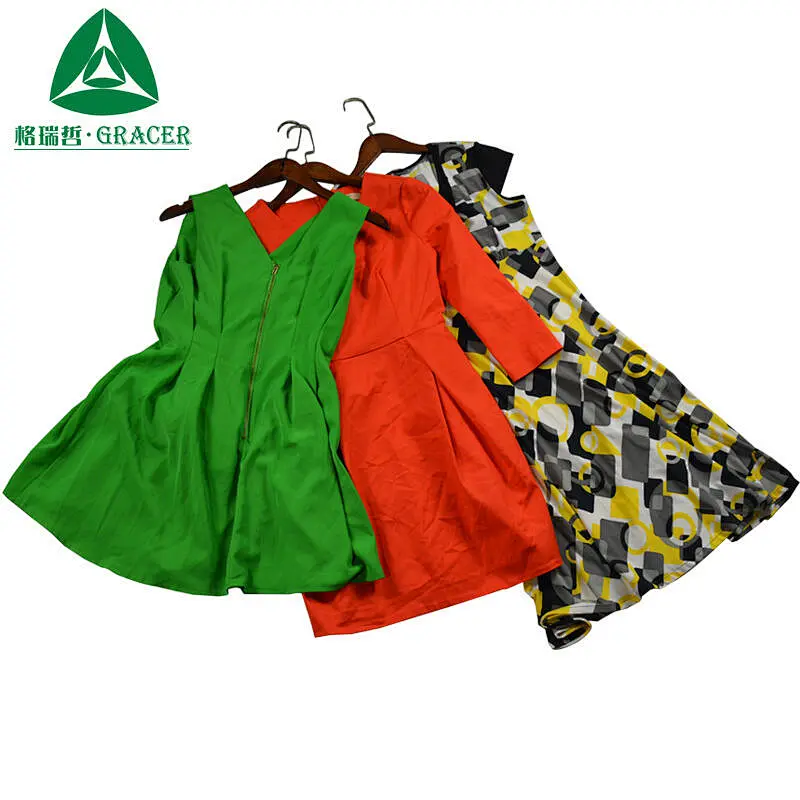 LADIES COTTON DRESS（70%LONG,30%SHORT）