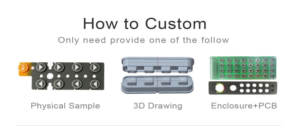 How to custom silicone button