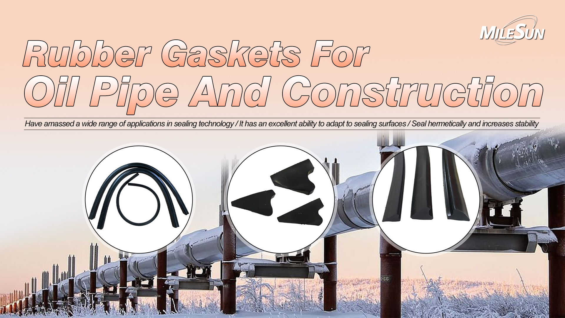 Rubber Gasket for Oil Pipe and Construction