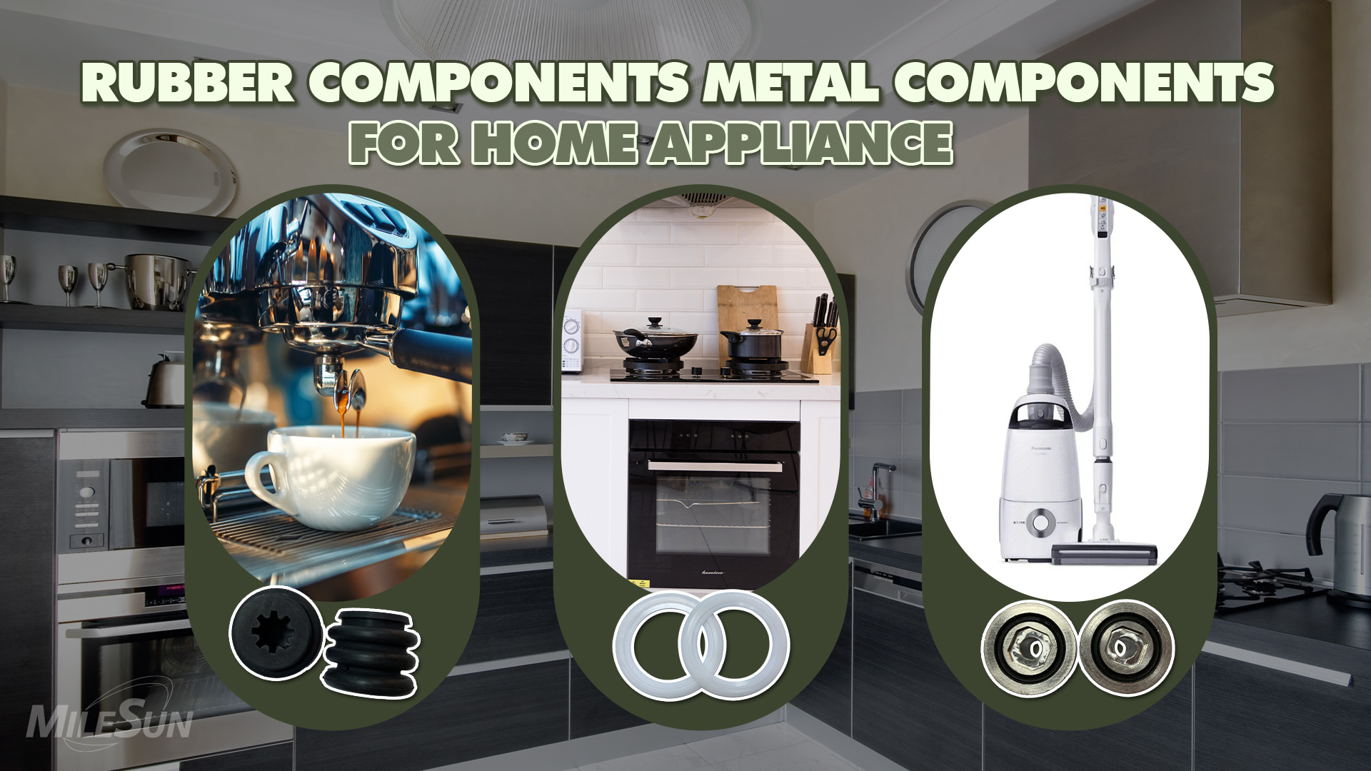 Rubber Components for Home Appliance