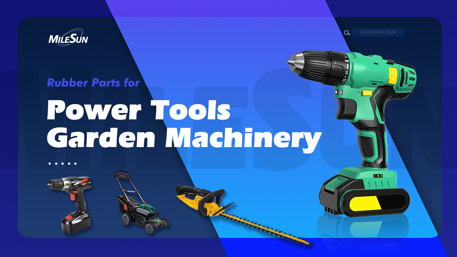 Rubber Parts for Power Tools
