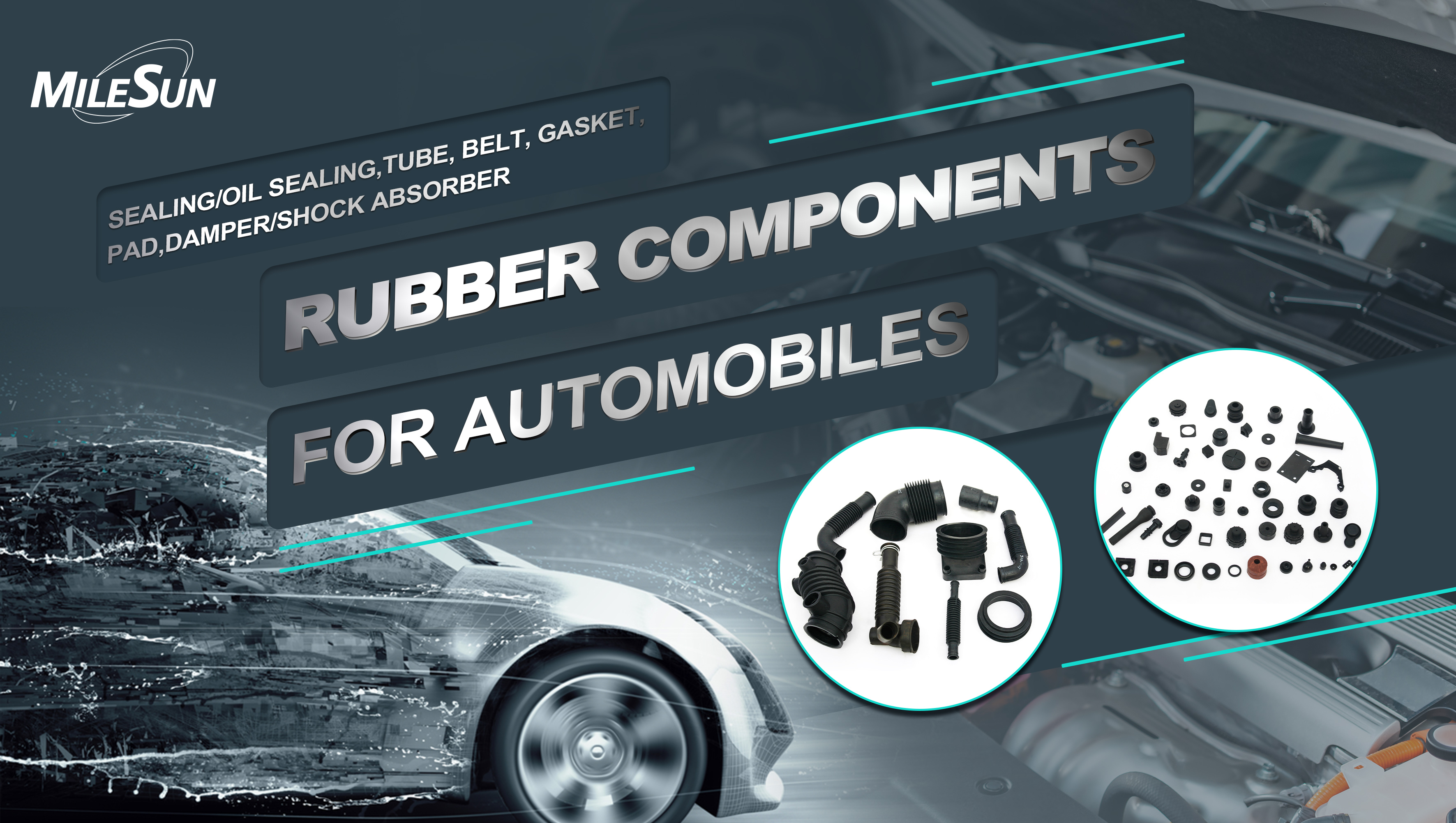 Rubber Components for Automobiles