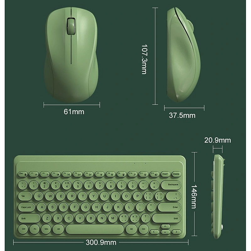 Cute Kawaii 2.4G Wireless magic keyboard