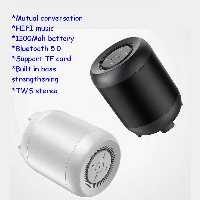 Macaron Inpods littleFun tws speaker Mini speaker subwoofer wireless portable extra bass stero waterproof support TF card usb BT
