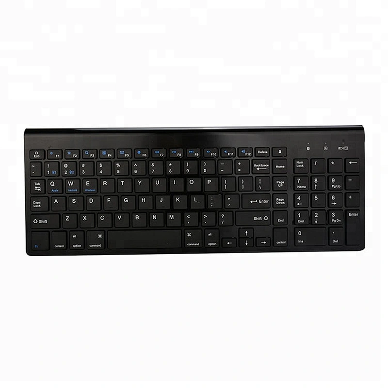 Slim  USB Wire Dual-mode Wireless Blue tooth Keyboard WK6805