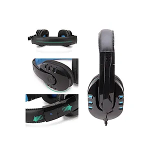 Stylish Stereo Gaming Headphones Game Headset With Mic Headband for PC computer MP3/4/5 without LED