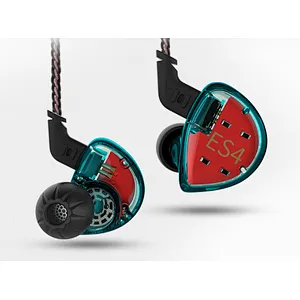 KZ ES4 Wired In Ear Earphone Earbuds with Removable Cable