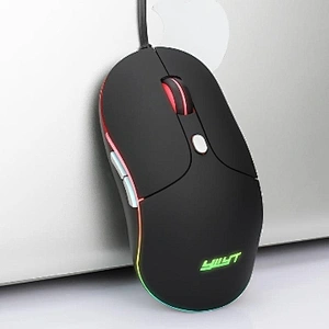 Wired USB 7D 2400DPI Light Gaming Optical Gamer Mouse